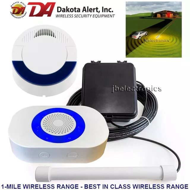 Dakota Alert Dcpa-4K Plus Probe Driveway Alarm - 50' Wire + Dcr-4000
