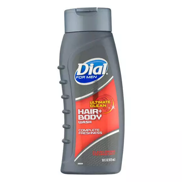 Dial For Men - Ultimate Clean Hair + Body Wash Complete, 16 fl oz.