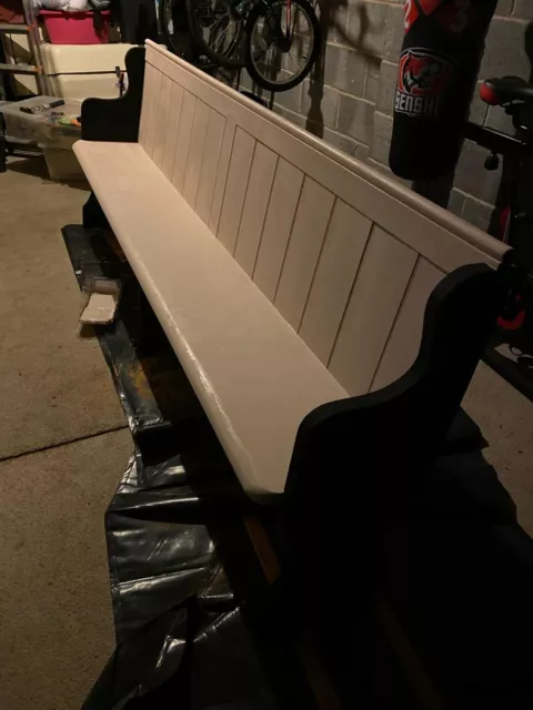 church pew bench seat