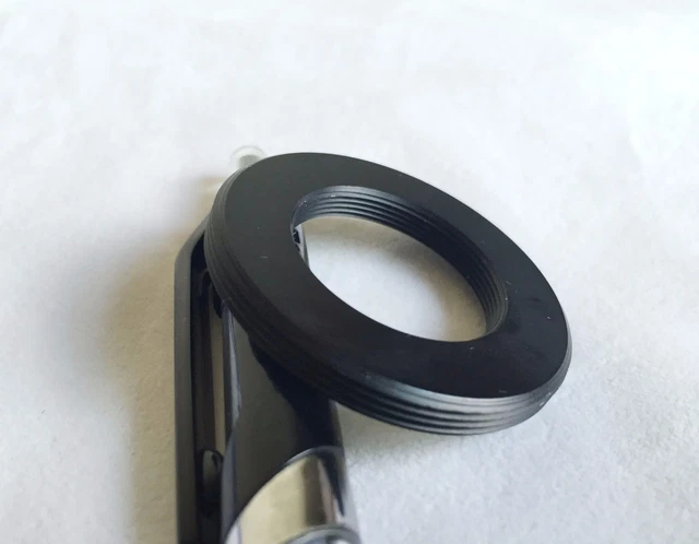 M25 x0.75 Nikon CFI60 Leica Microscope Objective to Male M42 X1 Adapter Flat