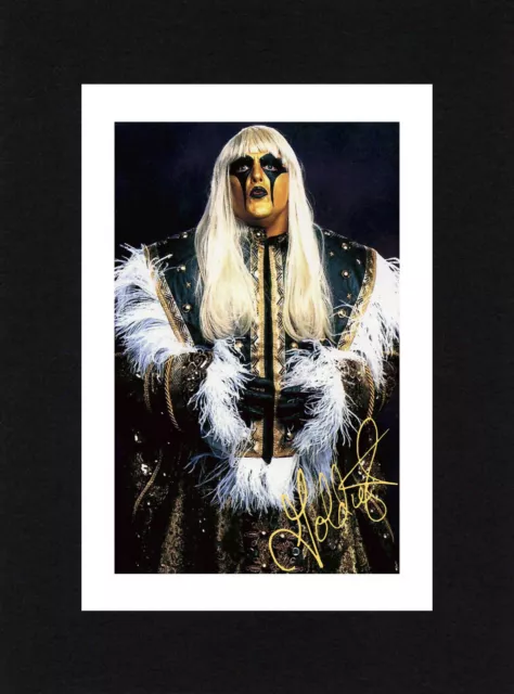 8X6 Mount GOLDUST Signed PHOTO Print Gift Ready To Frame WWE Wrestling