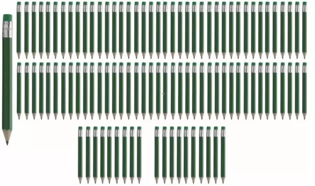 100 X Geocahing Mini Crayon - Court Demi Broches preform Gomme Set