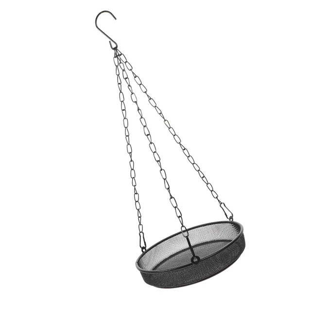 Mangiatoia Per Uccelli Relaxdays In Legno - Casetta Da Giardino Con Dispenser Mangime - Foto 8