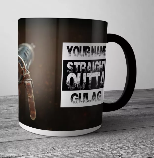 Personalisierte Tasse mit dem Call of Duty Thema.