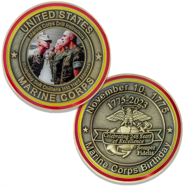 2023 MARINE CORPS Birthday Challenge Coin 20.97 PicClick