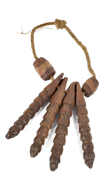 Dogon Wood Necklace Mali Africa