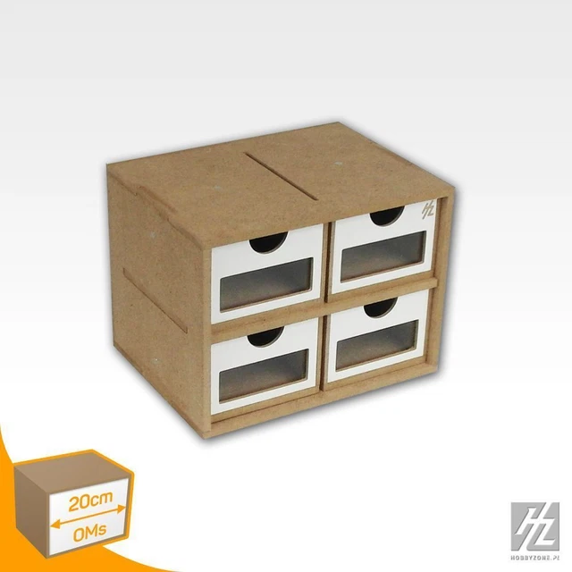 HobbyZone MWS cajón módulo x 4 (módulo cajón x 4) NUEVO OMs01a