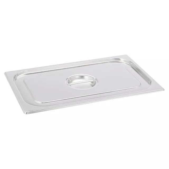 Gastronomorm Pfannenbehälterdeckel Volle Grösse Abdeckung Edelstahl Bain Marie Dampfofen