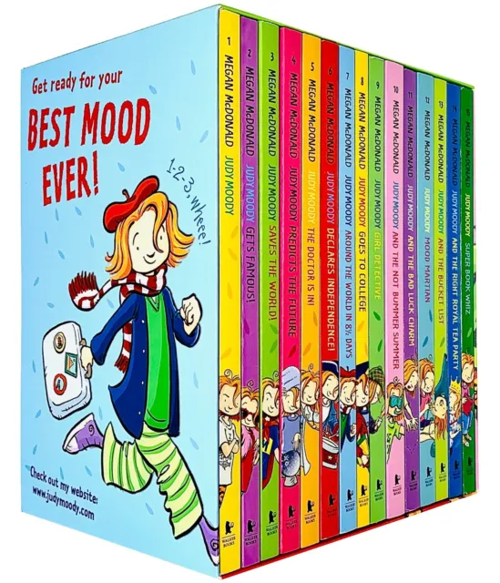 Judy Moody 15 Books Collection Box Set By Megan McDonald (1-15 Books) Judy Moody