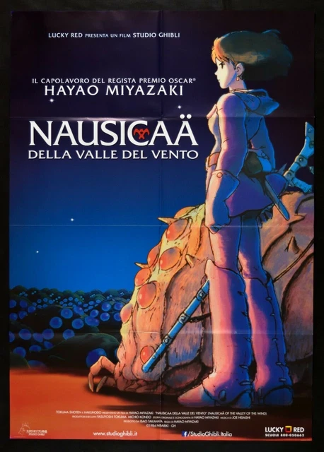 MANIFESTO 2F NAUSICAA Hayao Miyazaki Studio Ghibli Animation Japan Toei ...