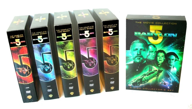 2004 Babylon 5 Dvd Set - Season 1 Thru 5 + "The Movie Collection"