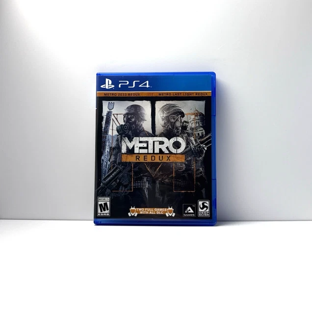 METRO REDUX SONY PlayStation PS4 EN MUY BUENA CONDICIÓN Disco