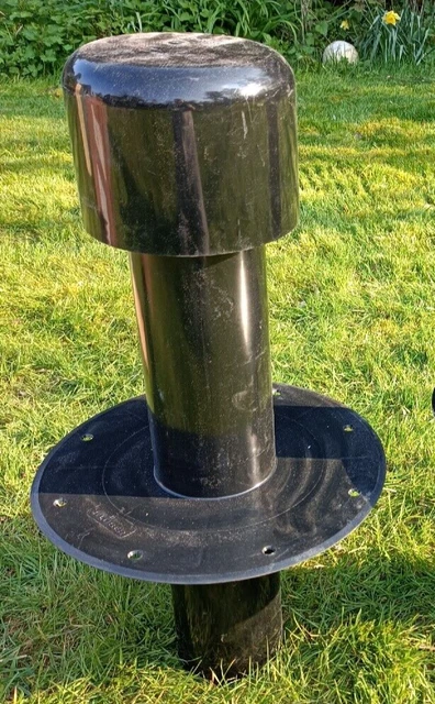 Klober Flavent Absaugung Lüftungsklemme - PVC Flansch - 125 mm