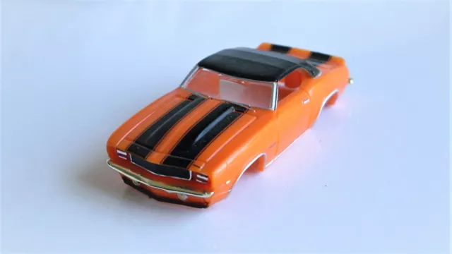 Model Motoring '69 Chevy Camaro SS Conv Thunderjet Screw On HO Slot Car Body Org