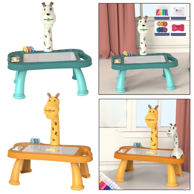 Trace and DRAW Projector Set learning Desk Toy Machine for