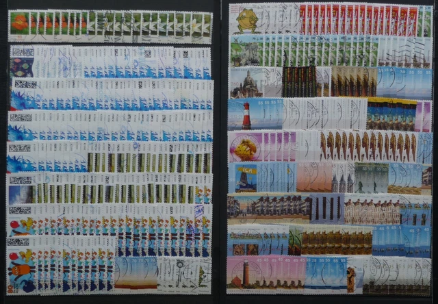 ALLEMAGNE  DEUTSCHLAND lot de 540 timbres 3 scans