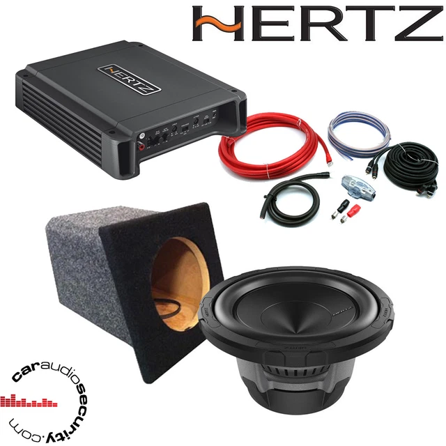 BMW E36 E46 Cabrio Custom Armlehne Bass Box + Hertz 8" Subwoofer & Amp Deal EUR 424,72 PicClick DE