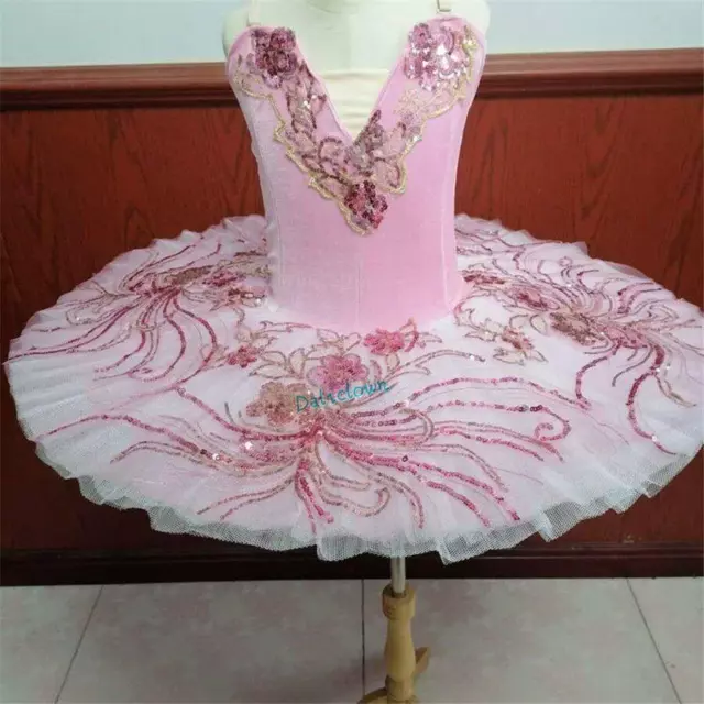 Girls Adult Kid Professional Ballet Tutu Swan Lake Ballerina Dance Costume Dress