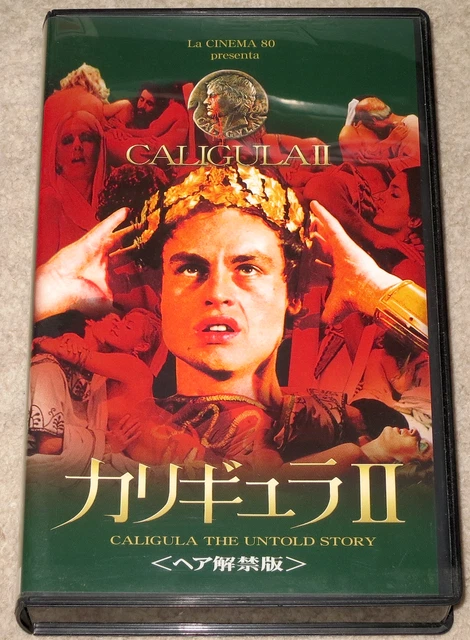 JOE D'AMATO CALIGULA THE UNTOLD STORY David Brandon JAPAN VHS JAPANESE