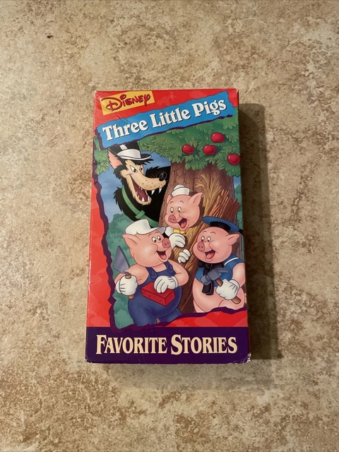 DISNEYS FAVORITE STORIES - Three Little Pigs (VHS, 1996) £11.09 ...