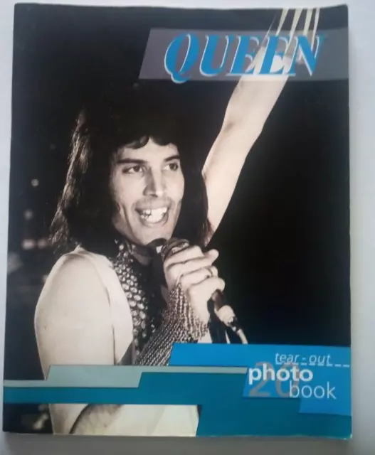 Queen Freddie Mercury Tear Out Photo Book Pictures Perfect For Framing