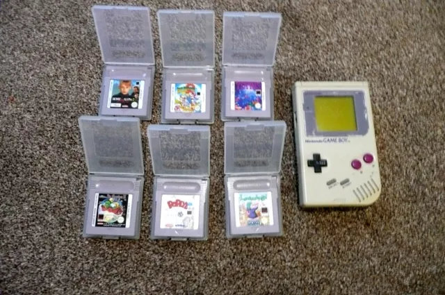 Nintendo Game Boy Grey Handheld System - Grey
