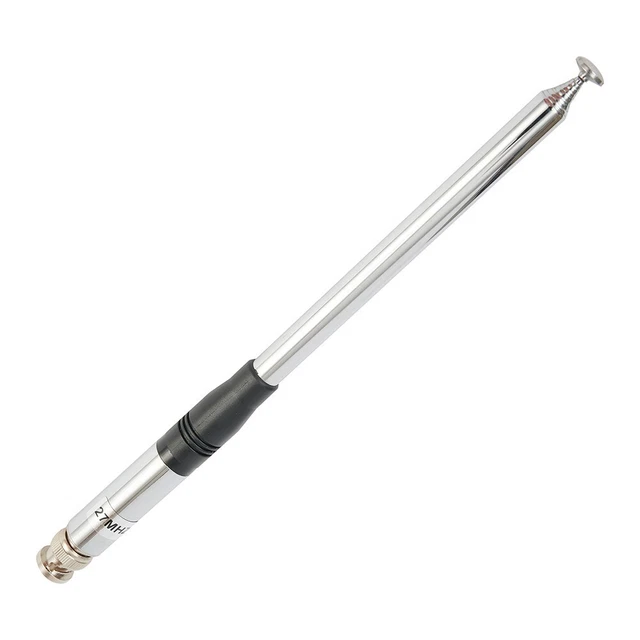 Prestazioni affidabili 27 MHz antenna telescopica BNC per walkie talkie portatili