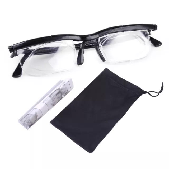 Cadran lentille réglable lunettes lecteur aîné unisexe Glasses Adjustable Dial 2