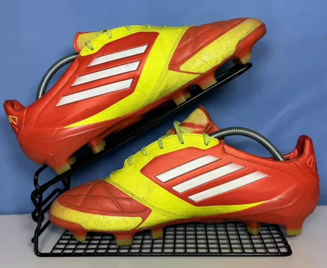 2011 ADIDAS F50 ADIZERO FG STIVALI CALCIO IN PELLE UK 10.5 MiCoach EUR 155 49 PicClick IT
