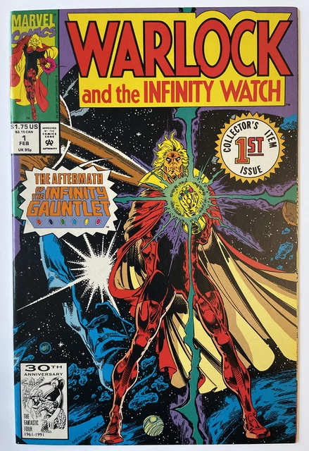 Warlock & the Infinity Watch #1 • KEY 1st Appearance Infinity Watch! MCU GOTG VF