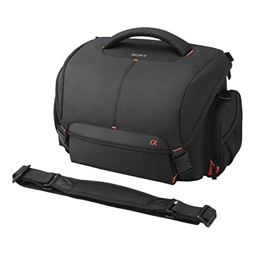 SONY Soft Carrying Camera Case LCS-SC21 Black Shoulder Bag (24 x 37 x 25.5 cm)
