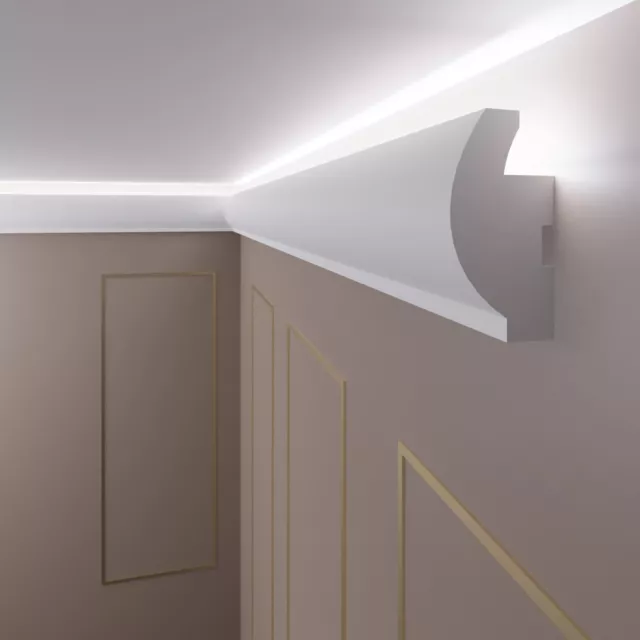 22 Metri + Angoli LED Nastro Profilo Listello per Illuminazione Indiretta OL-3