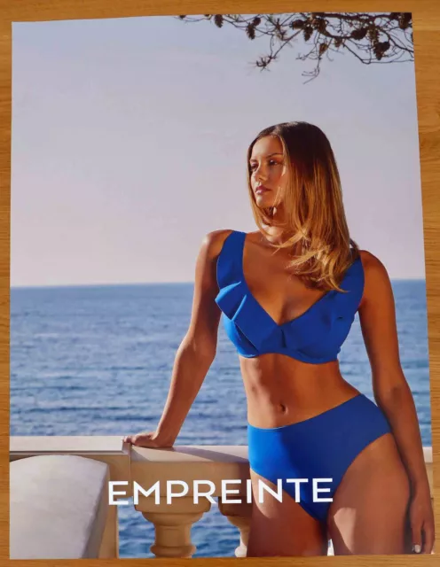 Affiche Lingerie Empreinte 80x60 NEUF