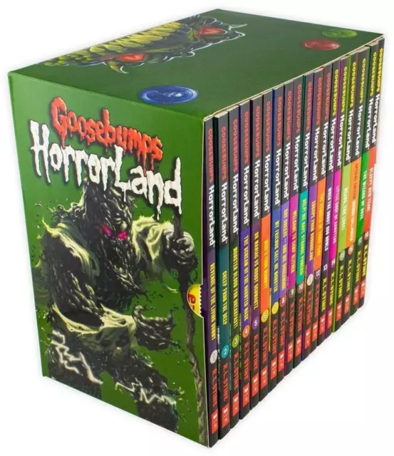 Goosebumps HorrorLand Collection 18 Books Box Set R L Stine NEW