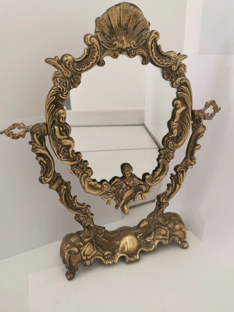 Miroir mural ,à poser ou sur pied antique ou vintage - Style Labo Antiquités