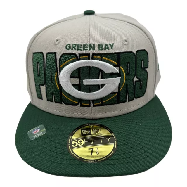 MEN'S NEW ERA 59Fifty Green Bay Packers NFL Draft 2023 Fitted Hat Cap ...