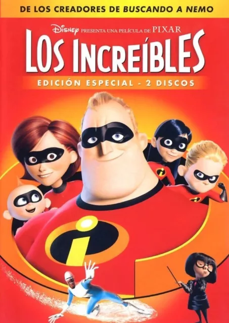 Pelicula Dvd Los Increibles Edicion 2 Discos Walt Disney