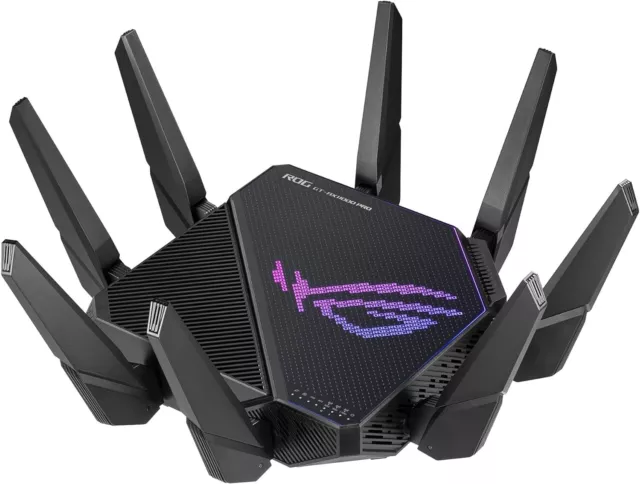 ASUS ROG Rapture 6 Port Tri-Band WiFi6 Gaming Router GT-AX11000