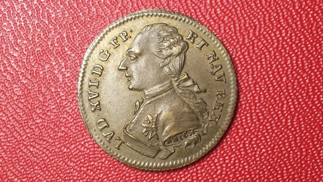 Jeton de compte Louis XVI Omnibus non sibi Nuremberg 1791