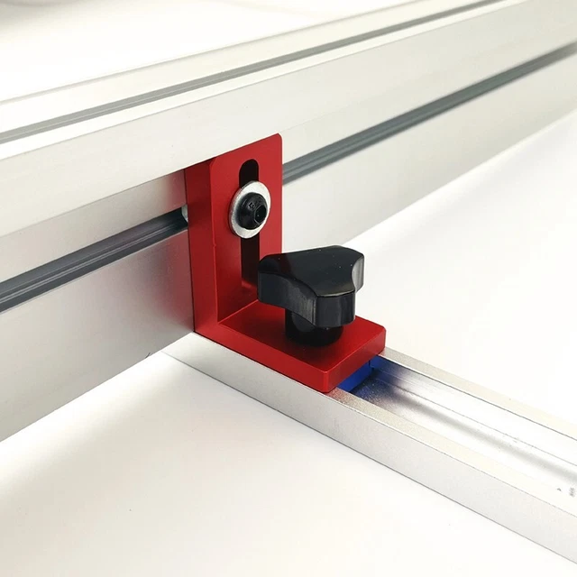 Rail Barre Coulissante à Onglets Aluminium 450 Mm Pour Scie Sur Table - Neuf