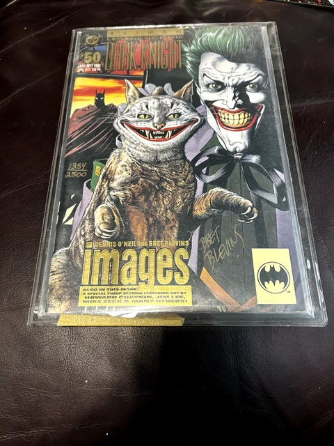 Dc Comic: Batman Legends Of The Dark Knight #50 Signed By Artist Bret Blevins