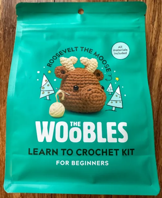 Harry Potter The Woobles DOBBY Elf Learn To Crochet Kit For Beginners With  Hook 