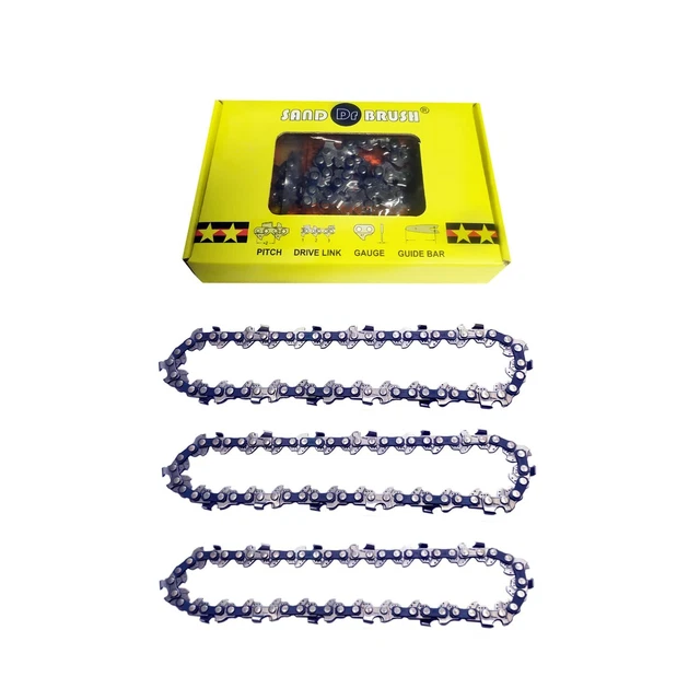 BNGXR Chaînes De Tronçonneuse, 4 Pièces 6 Pouces Chaînes De Scie