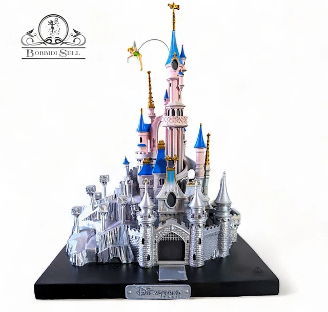 DISNEY CASTLE FIGURINE Sleeping Beauty Disney 100 Disneyland Paris £131 ...