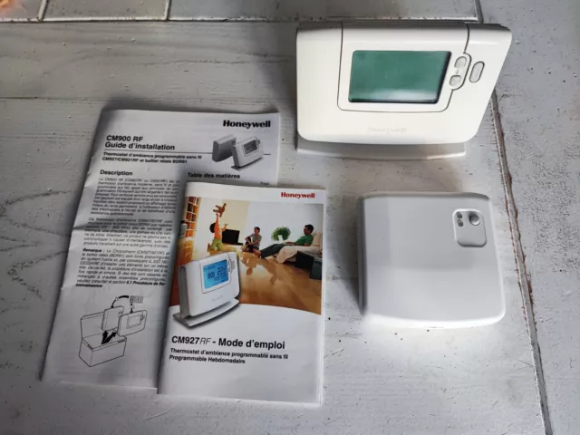 Thermostat Sans Fil Avec Boitier Relais Honeywell