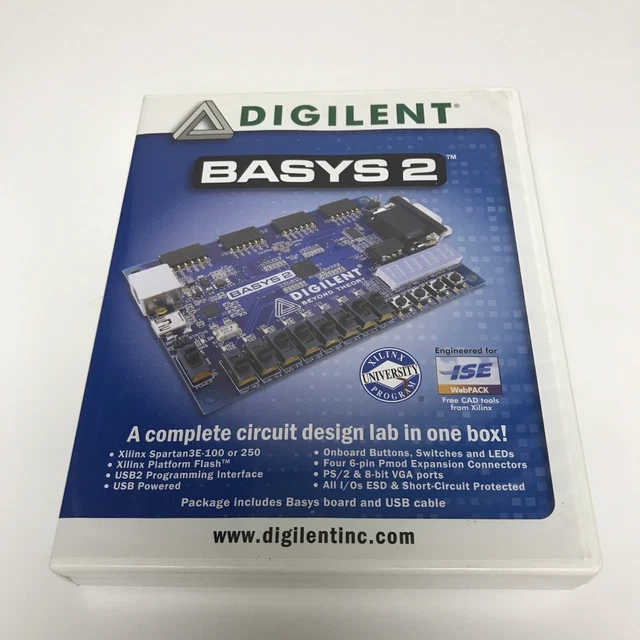 FPGA trainer board DIGILENT BASYS2
