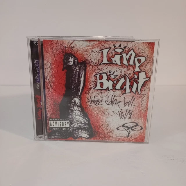 LIMP BIZKIT THREE Dollar Bill Yall Colored Vinyl Record LP Orange