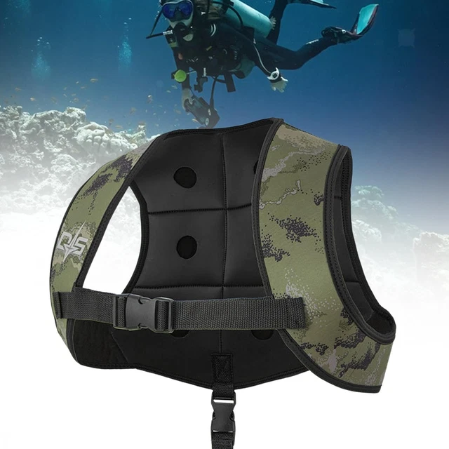 Gilet Lesté De Plongée En Néoprène - Boucles Réglables Pour Homme Et Femme - Pour Navigation, Voile Et Sports Nautiques