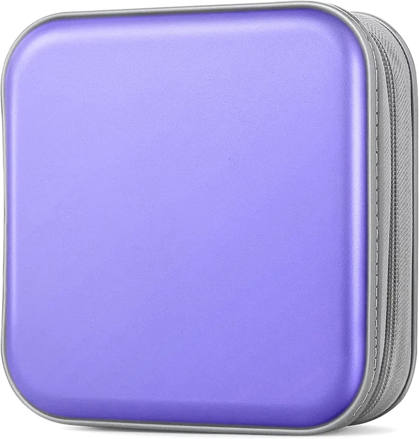 CD Case, Dvds Wallet Holder, CD/DVD Case Wallet 40 Discs Heavy Duty Bag Binder S