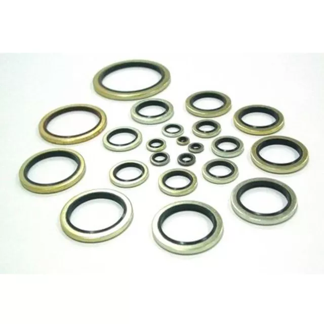 Dowty Seals Washers BSP Hydraulic Fuel Oil Petrol Seal Washer Quality 2/10/20Pc 2